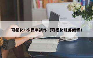 双峰可视化+小程序制作（可视化程序编程）